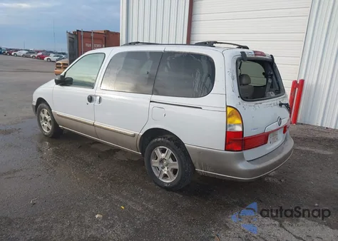 2002 Mercury Villager Estate из США, поврежденный, VIN 4M2ZV14T62DJ17431